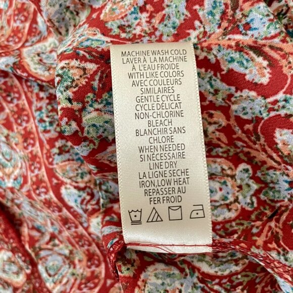 NWT WOMEN'S COTTAGECORE FLORAL MAXI DRESS, SIZE LARGE PEASANT WESTERN BOHO - Picture 12 of 12